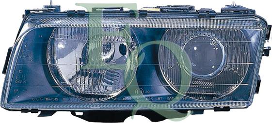 Equal Quality PP0905D - Основна фара autocars.com.ua