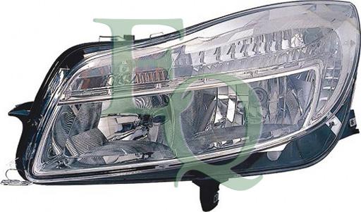 Equal Quality PP1243S - Основна фара autocars.com.ua