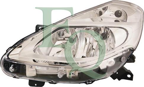 Equal Quality PP1246S - Основна фара autocars.com.ua