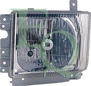 Equal Quality PP1258D - Основна фара autocars.com.ua