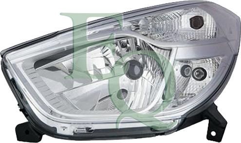 Equal Quality PP1396S - Основна фара autocars.com.ua