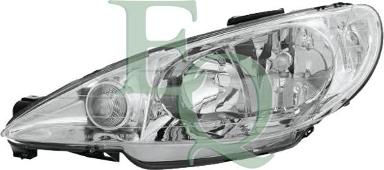 Equal Quality PP1462S - Основна фара autocars.com.ua