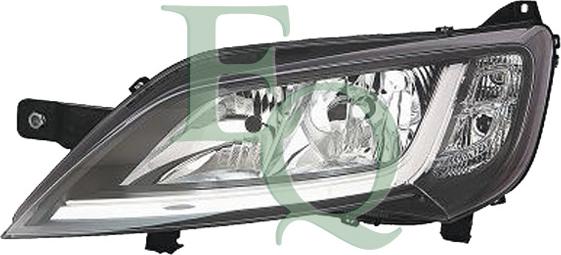 Equal Quality PP1628D - Основна фара autocars.com.ua