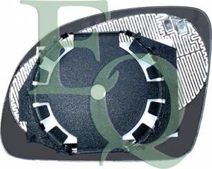 Equal Quality RD01474 - Дзеркальне скло, зовнішнє дзеркало autocars.com.ua