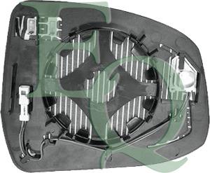 Equal Quality RD01749 - Дзеркальне скло, зовнішнє дзеркало autocars.com.ua