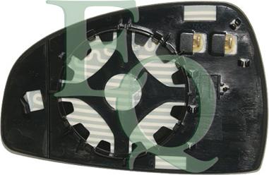 Equal Quality RD02807 - Дзеркальне скло, зовнішнє дзеркало autocars.com.ua