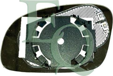 Equal Quality RD03372 - Дзеркальне скло, зовнішнє дзеркало autocars.com.ua