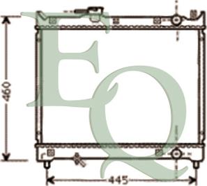 Equal Quality RM0284 - Радіатор, охолодження двигуна autocars.com.ua