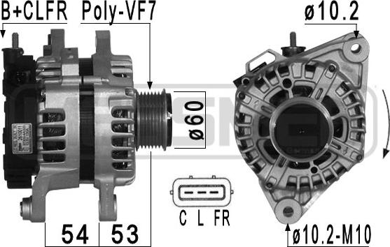 ERA 209013 - Генератор avtokuzovplus.com.ua