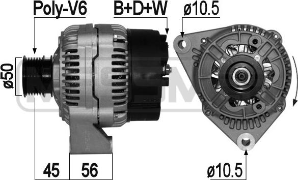 ERA 209077A - Генератор avtokuzovplus.com.ua