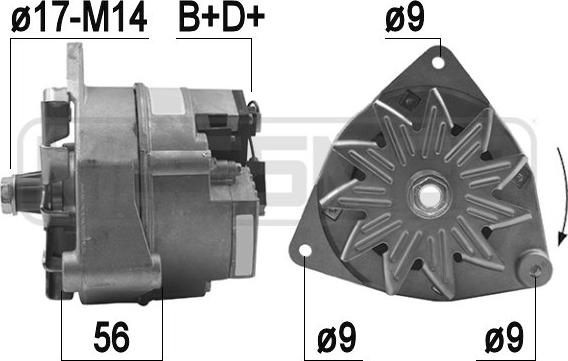 ERA 209158 - Генератор avtokuzovplus.com.ua