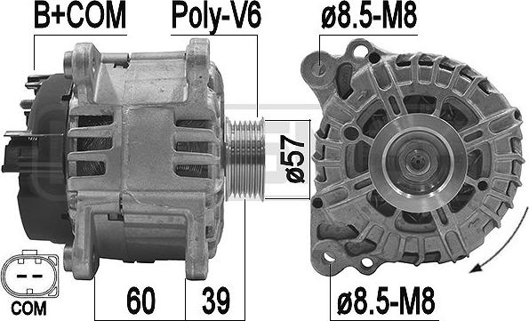 ERA 209269 - Генератор autocars.com.ua