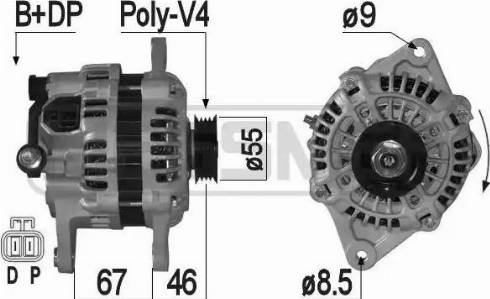 ERA 209310 - Генератор avtokuzovplus.com.ua