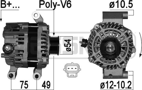 ERA 209348A - Генератор autocars.com.ua