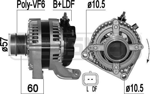 ERA 209387A - Генератор avtokuzovplus.com.ua