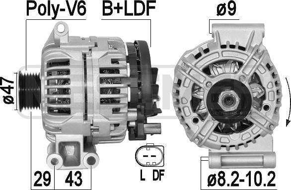 ERA 209391A - Генератор autocars.com.ua