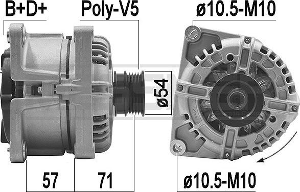 ERA 209418A - Генератор avtokuzovplus.com.ua