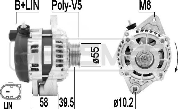 ERA 209458 - Генератор avtokuzovplus.com.ua