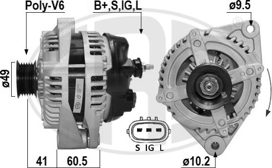 ERA 209681A - Генератор autocars.com.ua