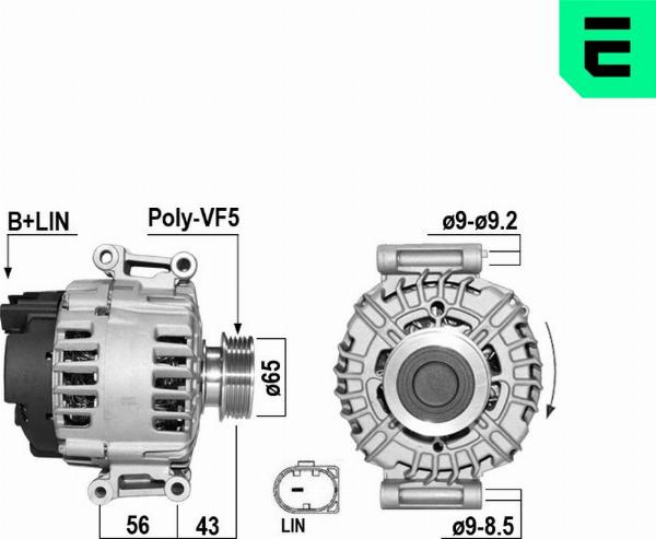 ERA 209695A - Генератор autocars.com.ua