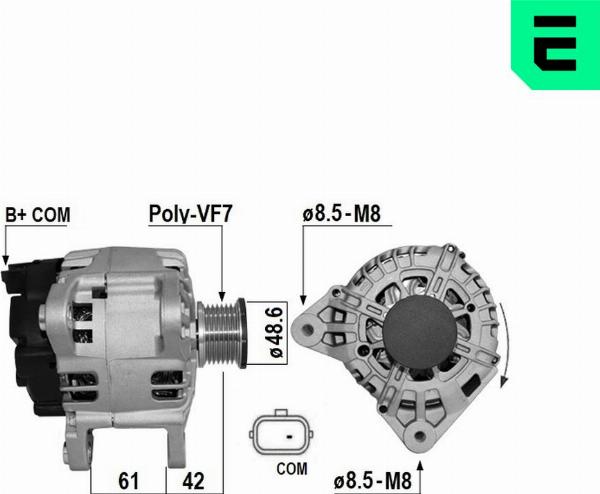 ERA 209728A - Генератор autocars.com.ua