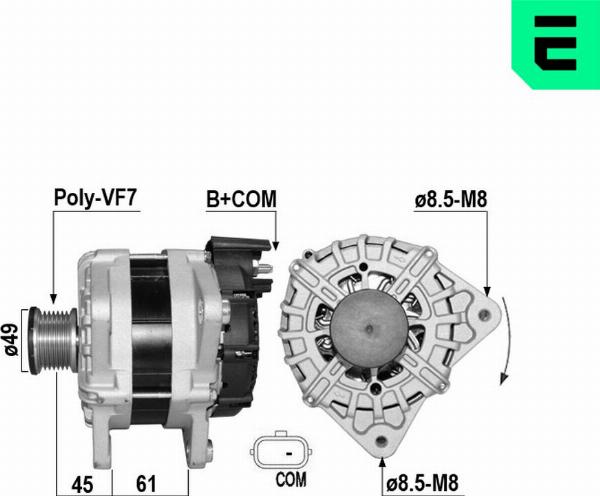 ERA 209781A - Генератор autocars.com.ua