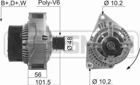 ERA 210042 - Генератор avtokuzovplus.com.ua