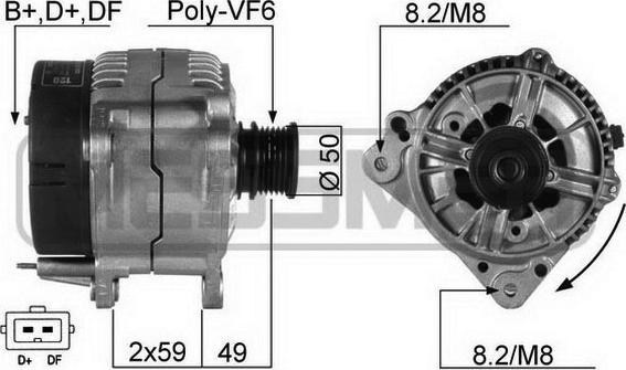 ERA 210061A - Генератор autocars.com.ua