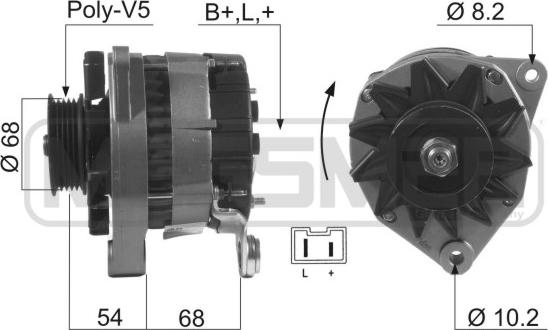 ERA 210080R - Генератор autodnr.net