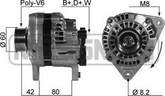 ERA 210090R - Генератор avtokuzovplus.com.ua