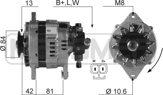 ERA 210103R - Генератор avtokuzovplus.com.ua