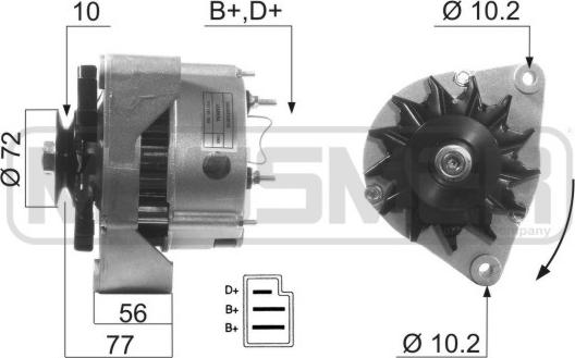 ERA 210111A - Генератор avtokuzovplus.com.ua