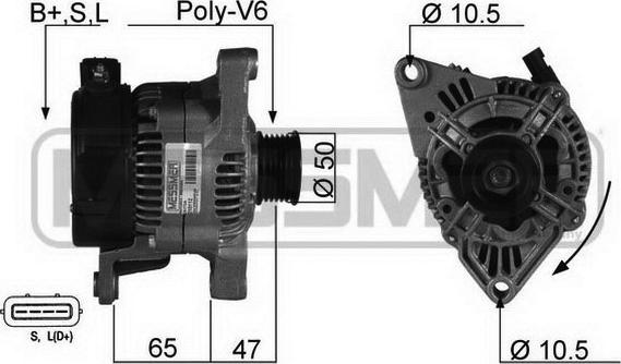 ERA 210112R - Генератор autocars.com.ua