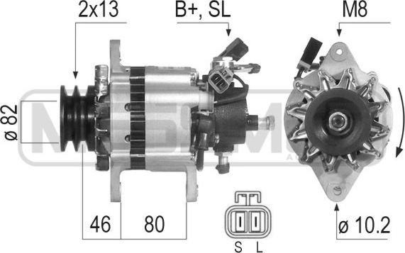 ERA 210118R - Генератор avtokuzovplus.com.ua