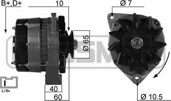 ERA 210137R - Генератор autocars.com.ua