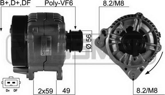 ERA 210170R - Генератор avtokuzovplus.com.ua