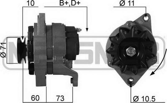 ERA 210190R - Генератор avtokuzovplus.com.ua