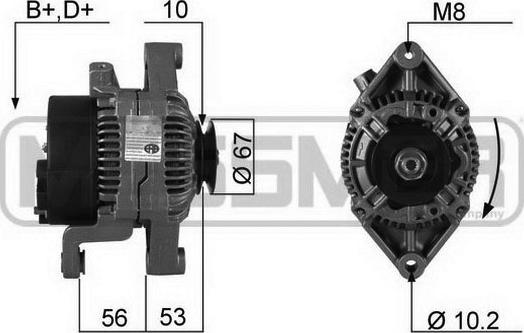 ERA 210195R - Генератор avtokuzovplus.com.ua