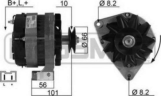 ERA 210264R - Генератор autocars.com.ua