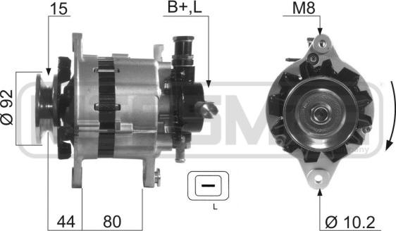 ERA 210276A - Генератор autocars.com.ua