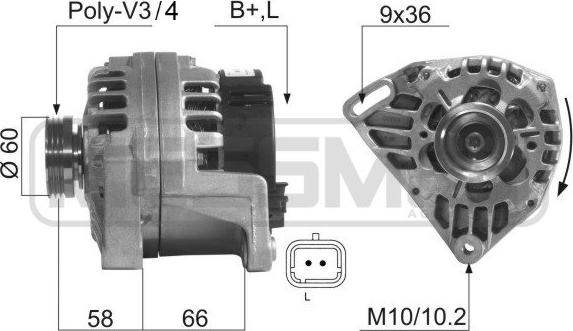 ERA 210286A - Генератор avtokuzovplus.com.ua