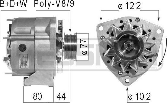 ERA 210303R - Генератор avtokuzovplus.com.ua