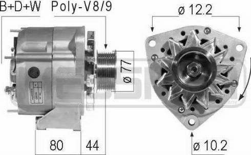 ERA 210303 - Генератор avtokuzovplus.com.ua