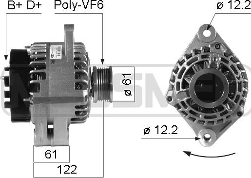 ERA 210324 - Генератор avtokuzovplus.com.ua