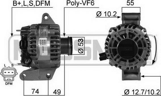 ERA 210362 - Генератор avtokuzovplus.com.ua