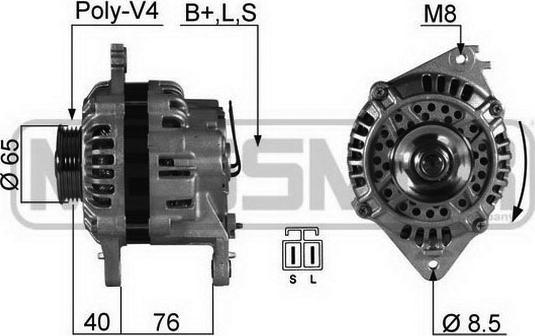 ERA 210379R - Генератор autocars.com.ua