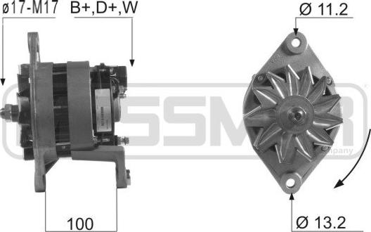 ERA 210393 - Генератор avtokuzovplus.com.ua