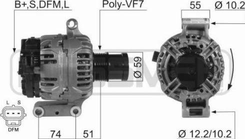 ERA 210399R - Генератор avtokuzovplus.com.ua