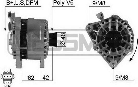 ERA 210413 - Генератор autocars.com.ua