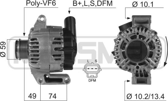 ERA 210414 - Генератор autocars.com.ua